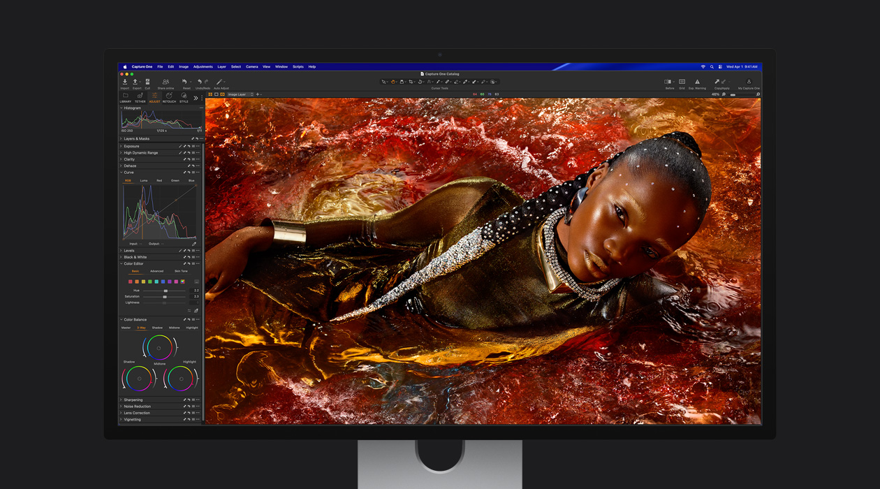 Изображение с множество опции в навигационния панел вляво