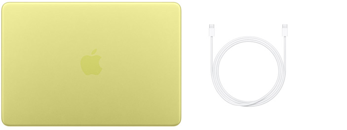 13-inch MacBook Neo, USB-C Charge Cable and 20W USB-C Power Adapter