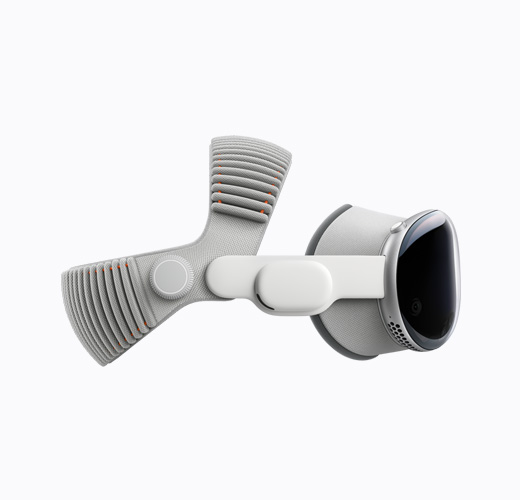 Apple Vision Proの側面の外観