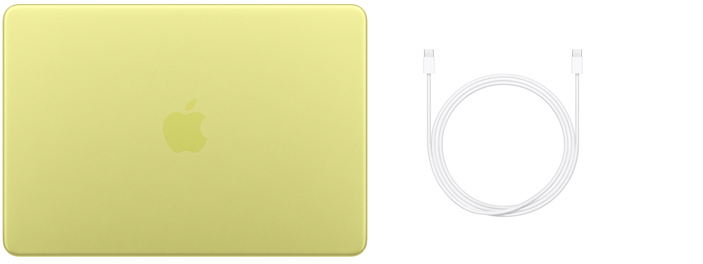 13-inch MacBook Neo, USB-C Charge Cable and 20W USB-C Power Adapter