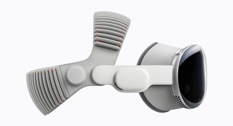 Apple Vision Pro, side exterior