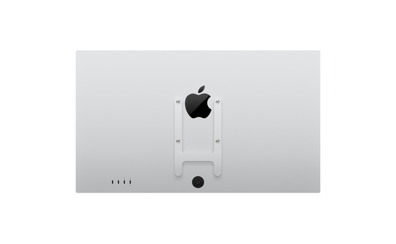 Studio Display XDR με προσαρμογέα τοποθέτησης VESA, προβάλλεται από την πίσω όψη