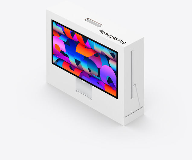 Studio Display v balení